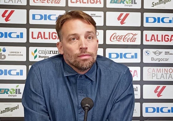 Miguel Pérez Cuesta 'Michu', director deportivo del Burgos CF.
