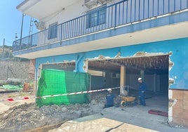Obras en la antigua jefatura de la Policía Local para el servicio de Atención Primaria.