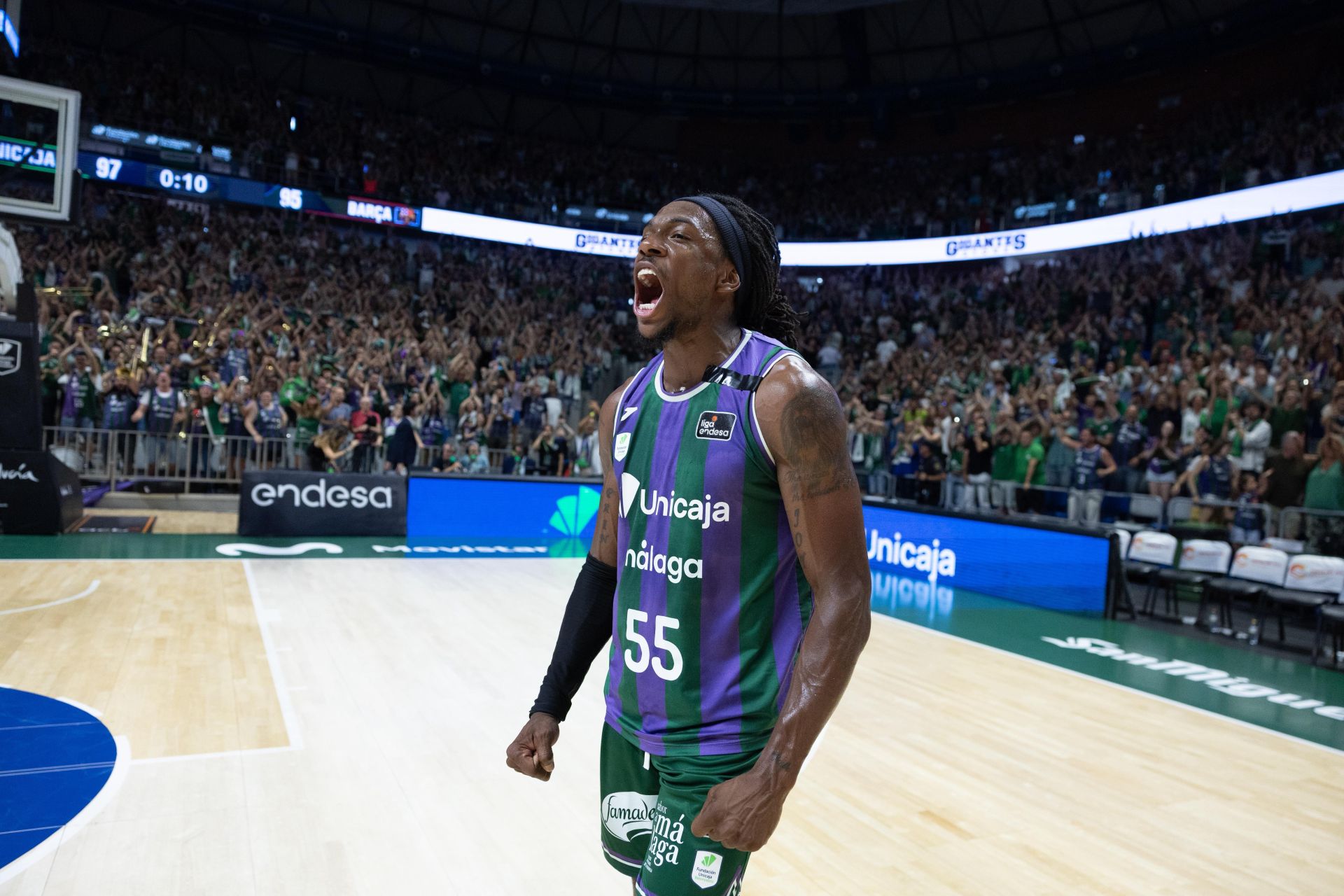 El vibrante Unicaja - Barcelona, en imágenes
