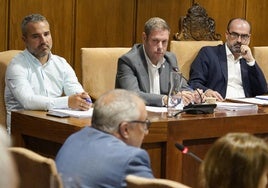 Imagen del pleno celebrado este jueves 5 de septiembre en Ponferrada.