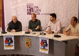 Presentación del torneo, este lunes en el Ayuntamiento de Palencia.