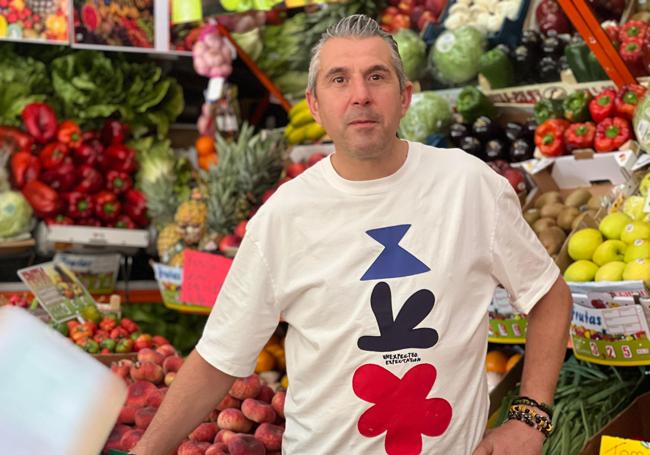 Álvaro Reyes, de la Frutería Reyes.