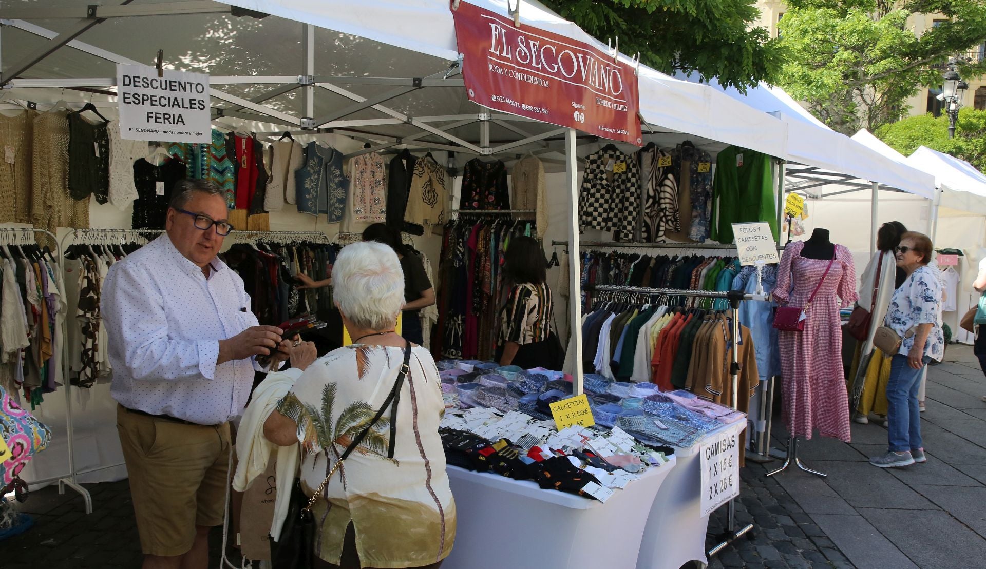 La Feria del Comercio de Segovia, en imágenes