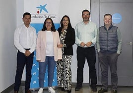 La ONG Zafra Solidaria recibe 8.000 euros de la Fundación La Caixa para su comedor social