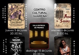 Cuatro compañías participan en el Festival Nacional de Teatro Amateur de Guareña hasta el 13 de junio