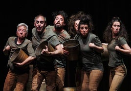 Un momento del Festival Nacional de Teatro Aficionado, en Logroño