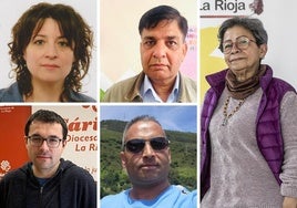 Representantes de asociaciones y entidades riojanas.