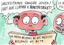 La edad de los médicos riojanos, según Tris