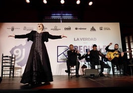 La actuación de Almudena Roca en el Teatro Real de Madrid.