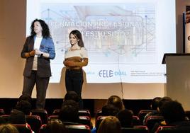 Programa Emprendedores en el IES Sánchez Albornoz de León.