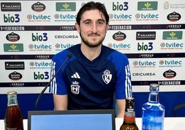 Álex Mula, en sala de prensa.