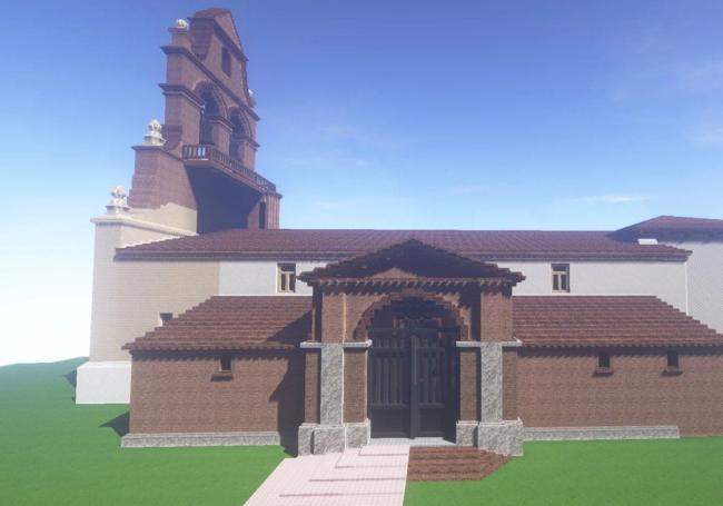 Iglesia de Valdavida.