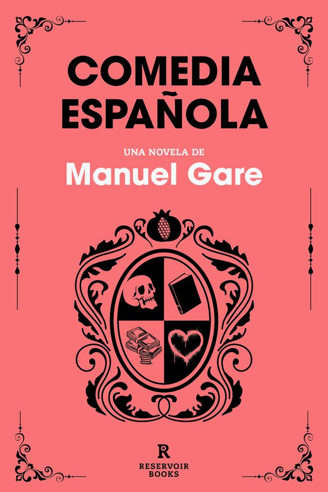 Portada de Comedia Española, la novela de Manuel Gare.