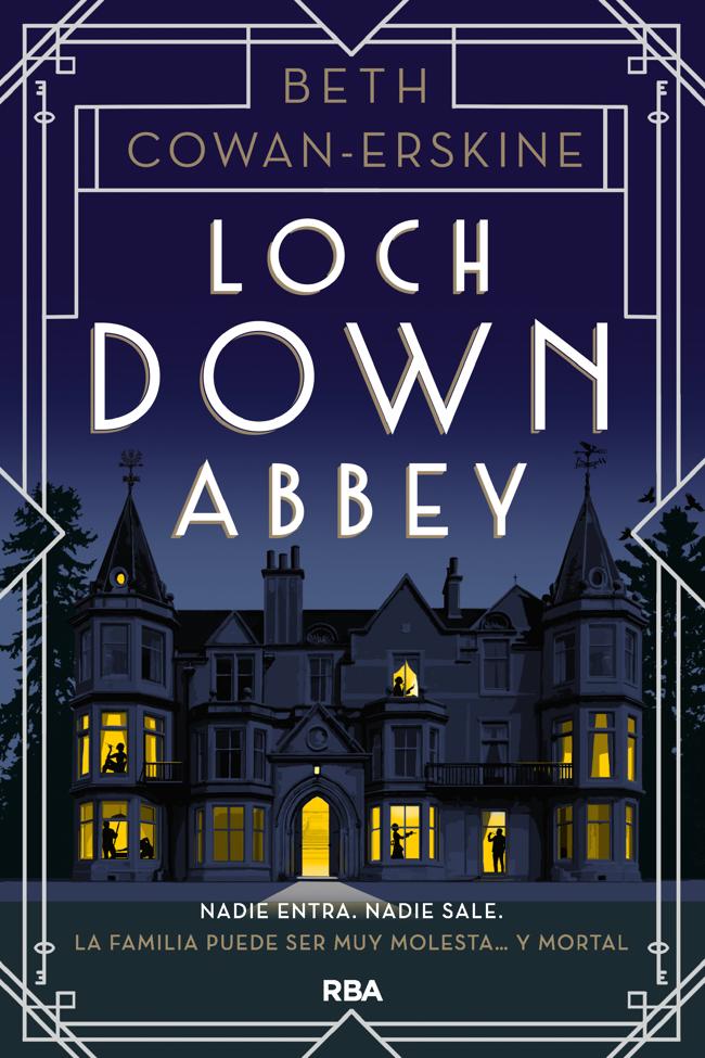 Portada de Loch Down Abbey, la novela de Beth Cowan-Erskine.
