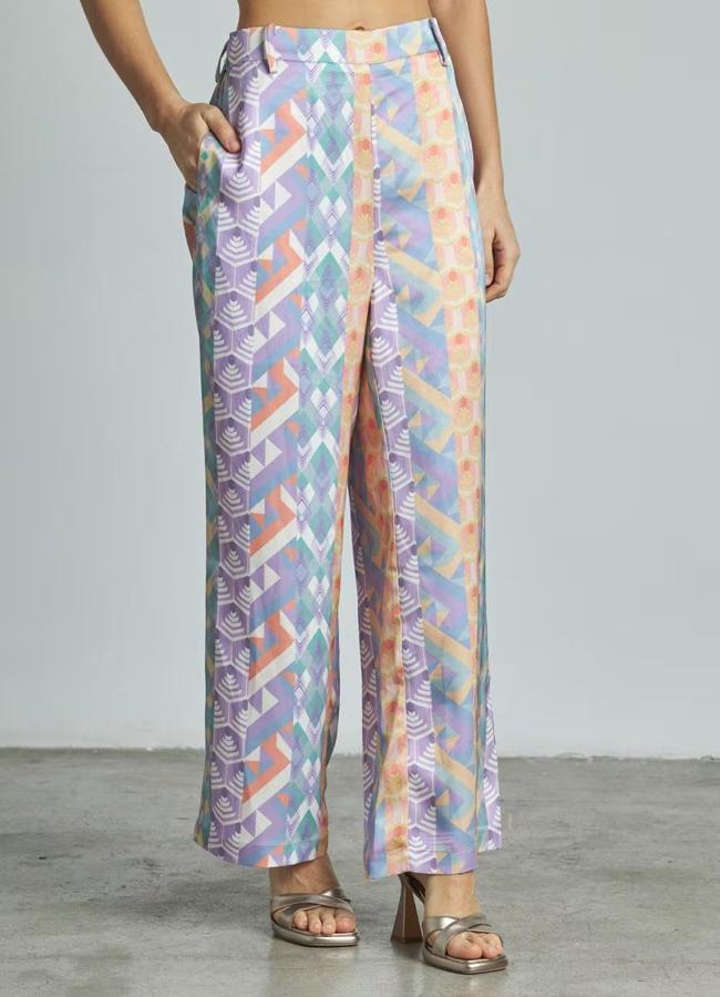 Imagen - Pantalones estampados multicolor