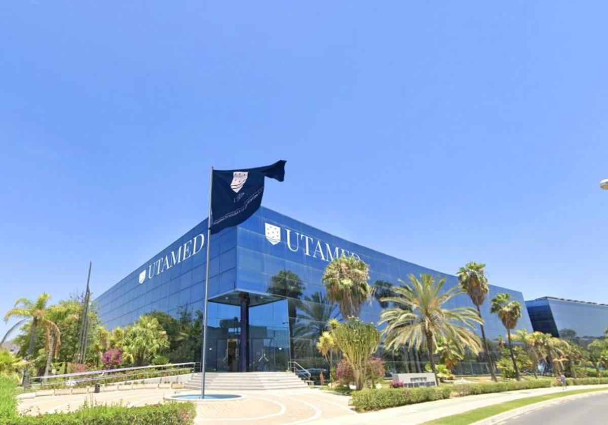Recreación del edificio de la Utamed en Málaga