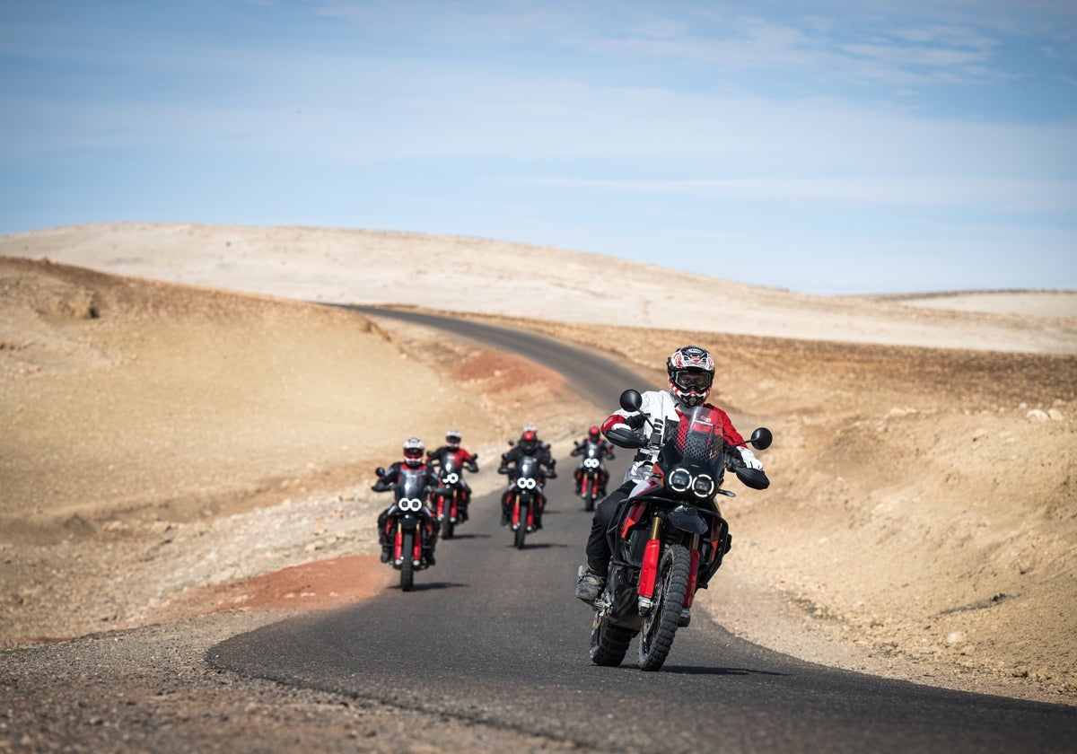 Ducati prepara una nueva aventura Sea to Sea en Marruecos